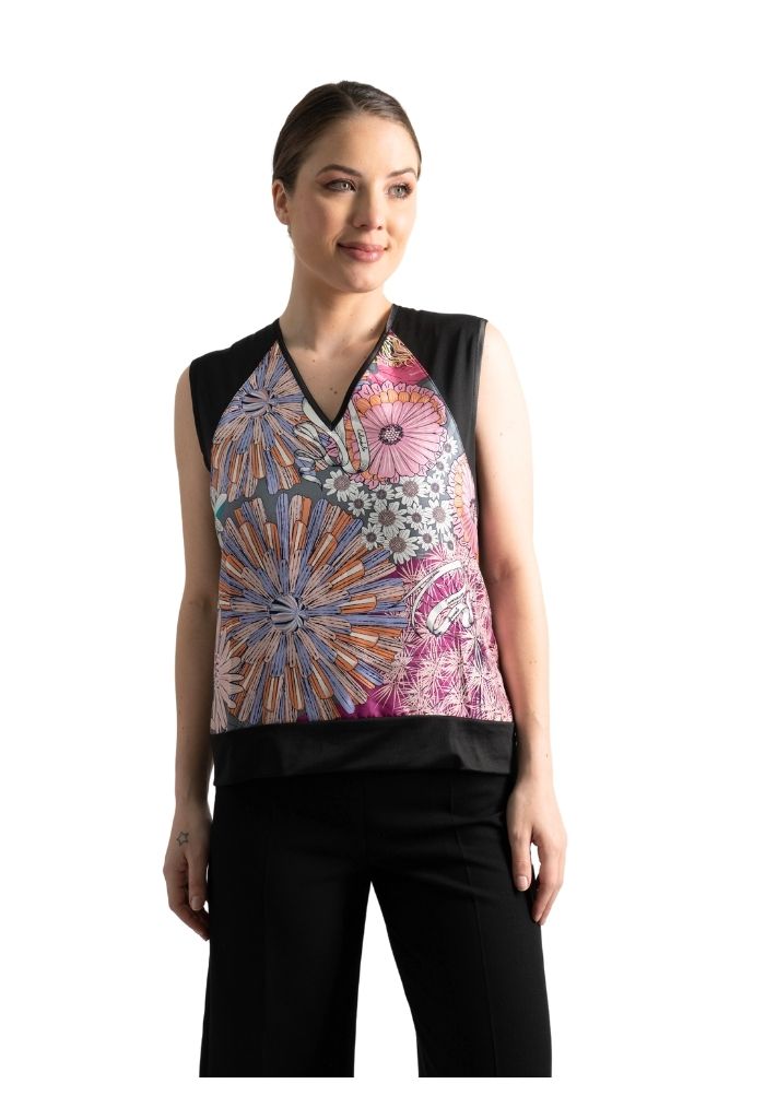 Blusa Caudal Herbolaria Flores