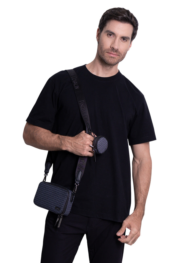 Bolsa Crossbody Utsil Saffiano Grecas Mitla