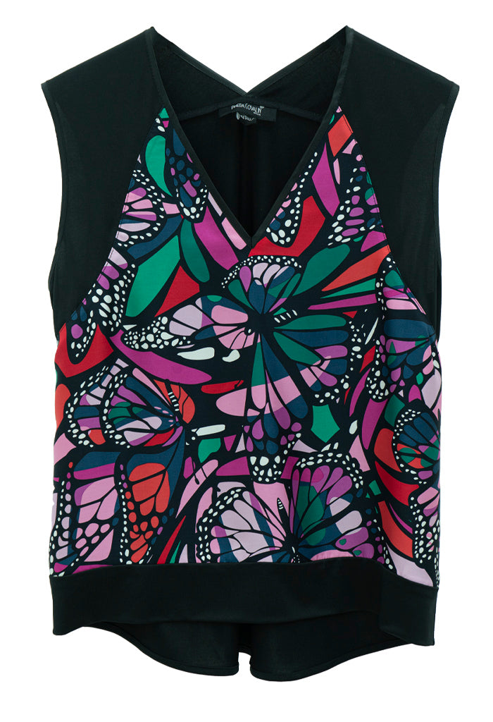 Blusa Caudal Vuelo de Mariposa