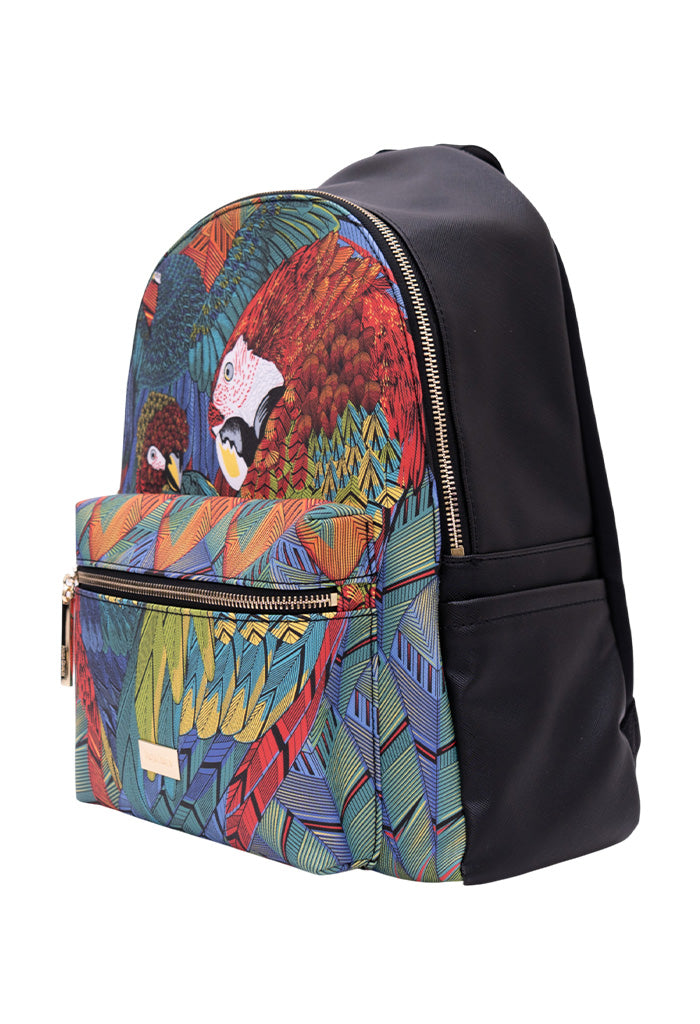 Backpack Nuuk Saffiano Guacamaya
