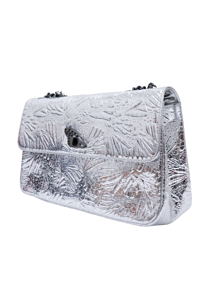 Bolsa Tusbel Piel Grabado Mariposa