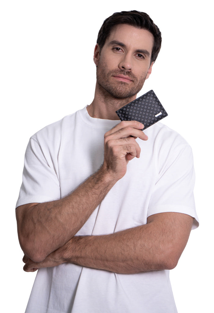 Cartera Xiib Saffiano con clip Agave Maguey