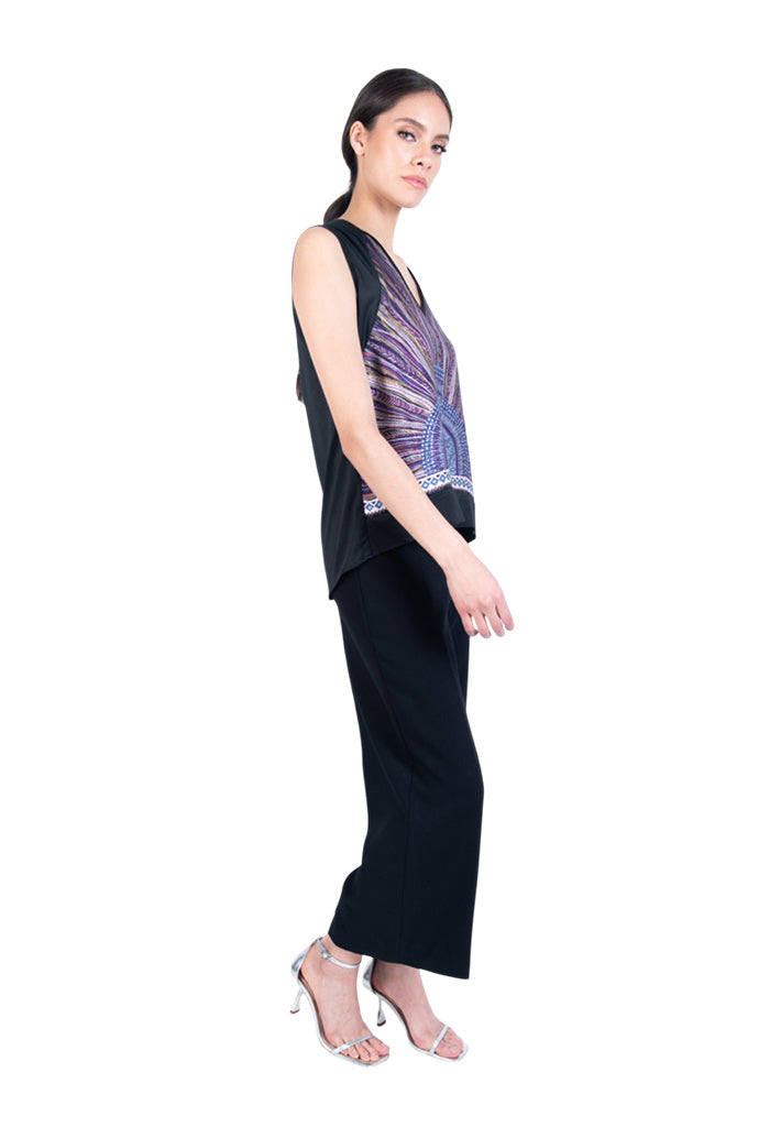Blusa Caudal Arte Plumaria