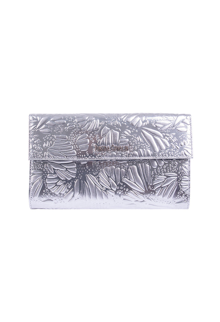 Bolsa Baas de Piel Grabado Mariposa