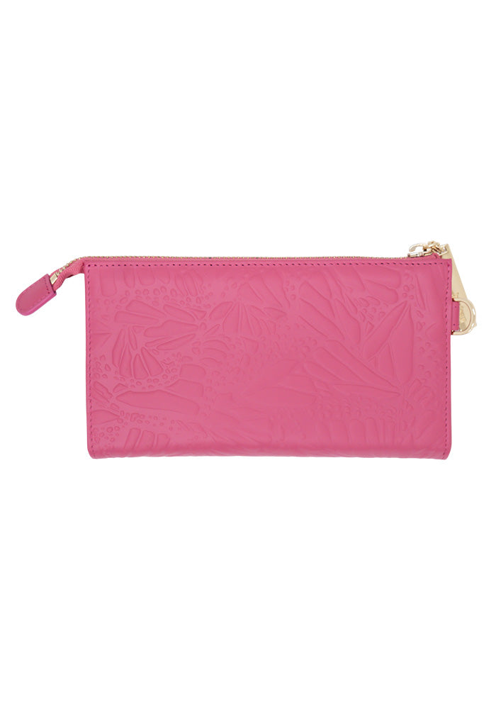 Bolsa Cheen de Piel Grabado Mariposa