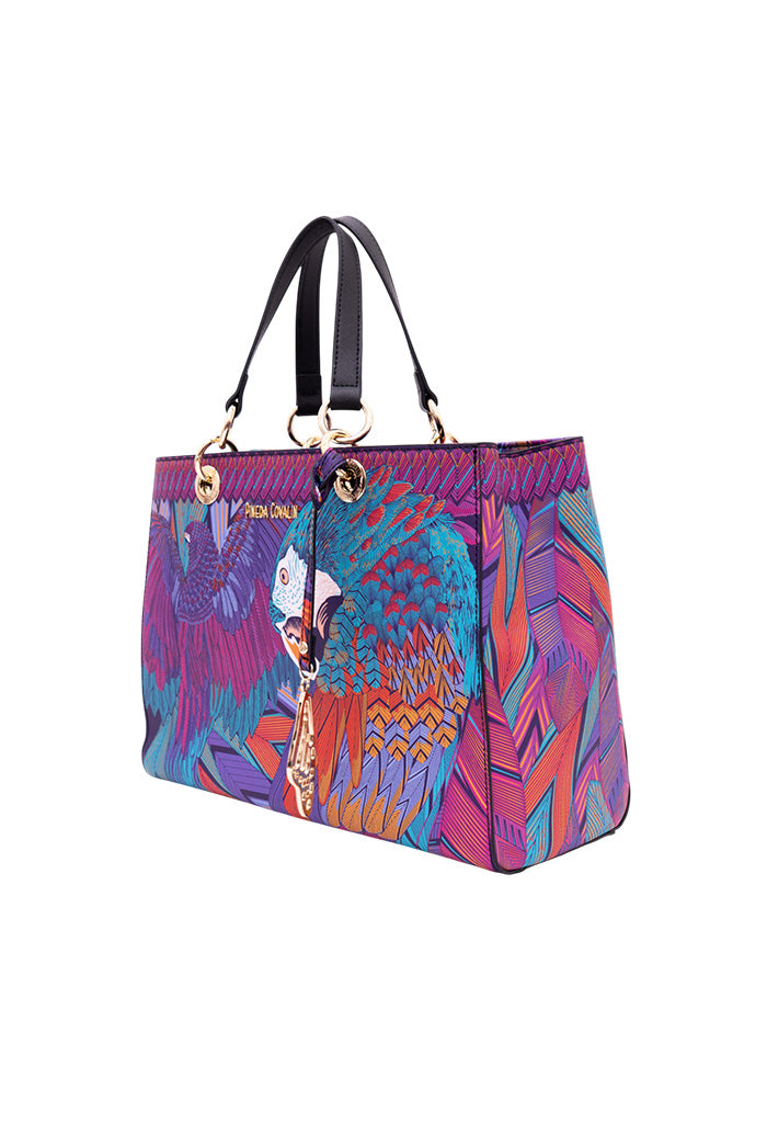 Bolsa Kaxan Saffiano Guacamaya