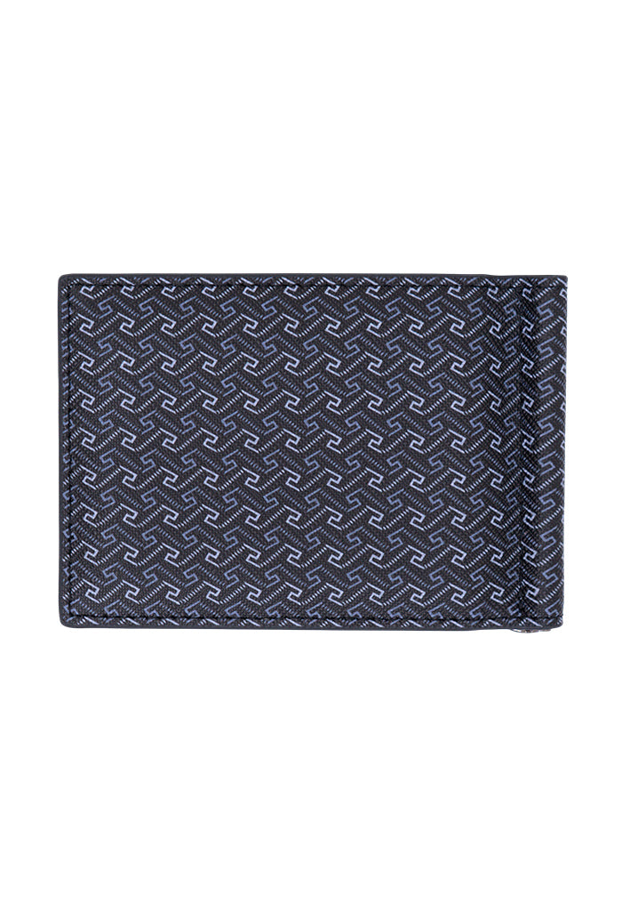 Cartera Xiib Saffiano con clip Grecas