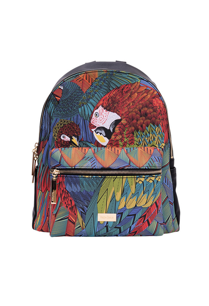 Backpack Nuuk Saffiano Guacamaya