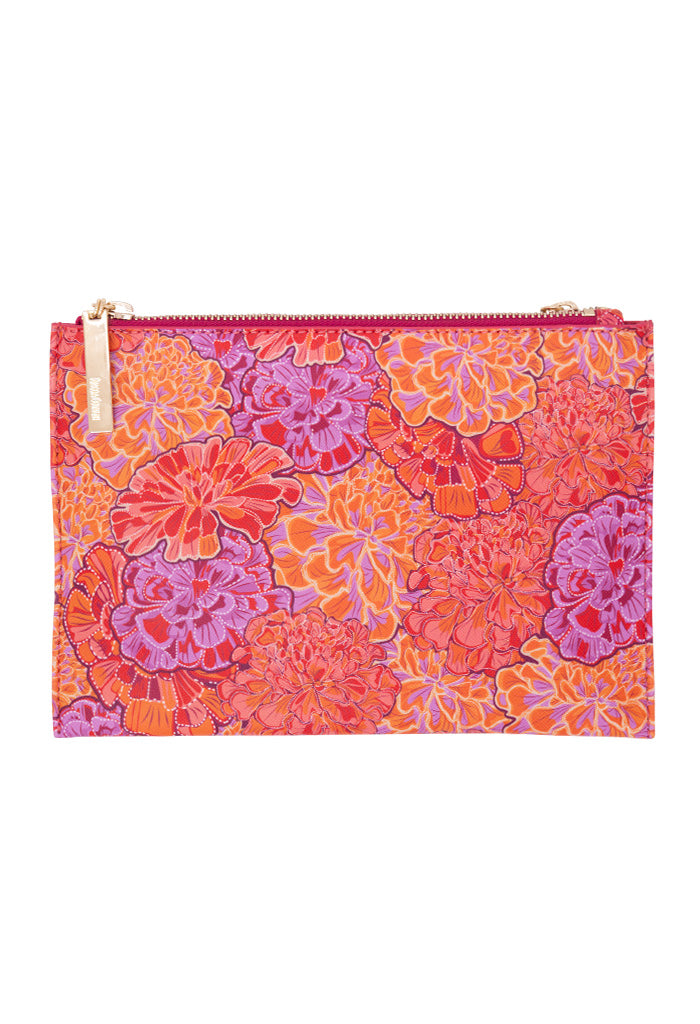 Crossbody Nikté Saffiano Cempasúchil