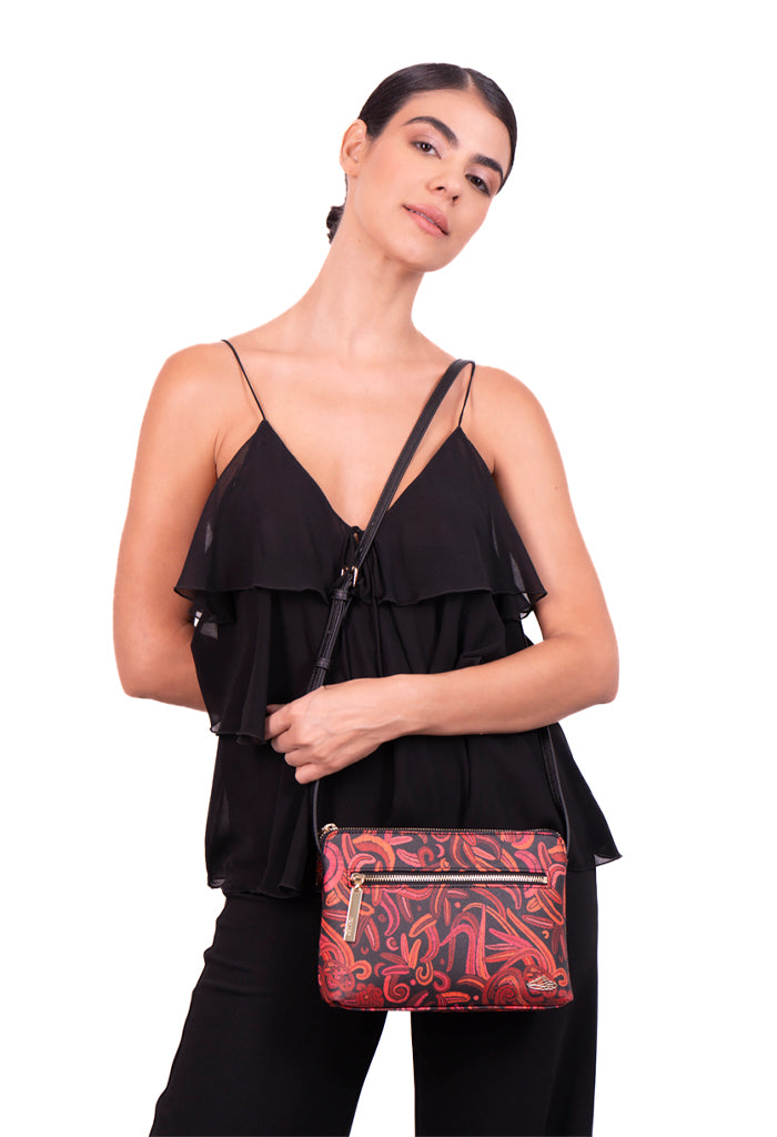Bolsa Yaakun Saffiano Quetzalcóatl