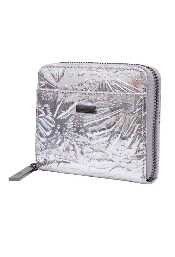 Cartera Chica Piel Grabado Mariposa