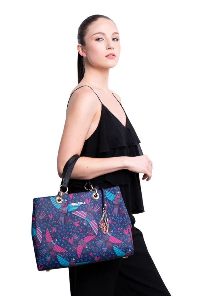 Bolsa Kaxan Saffiano Colibrí