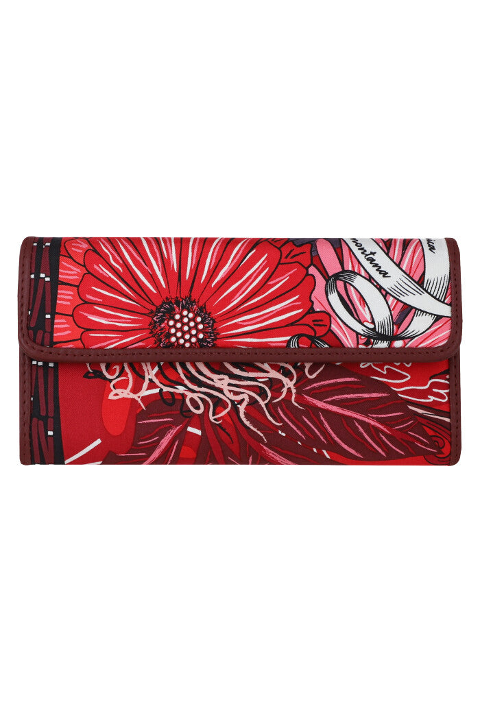 Cartera Bolsillo Herbolaria Flores