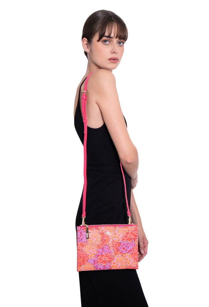 Crossbody Nikté Saffiano Cempasúchil