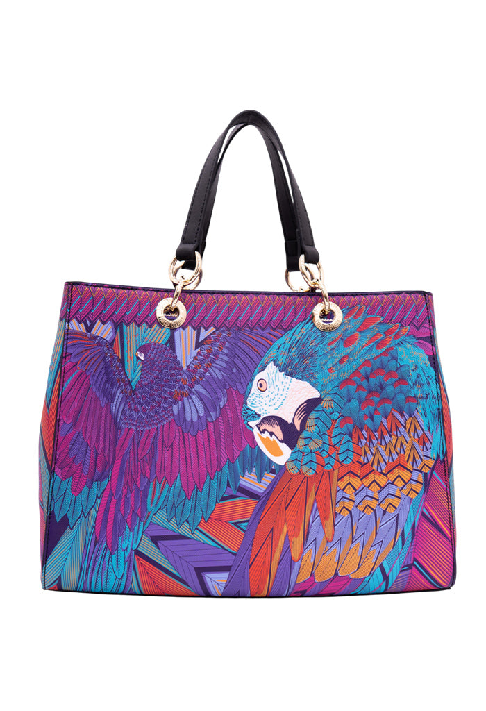 Bolsa Kaxan Saffiano Guacamaya