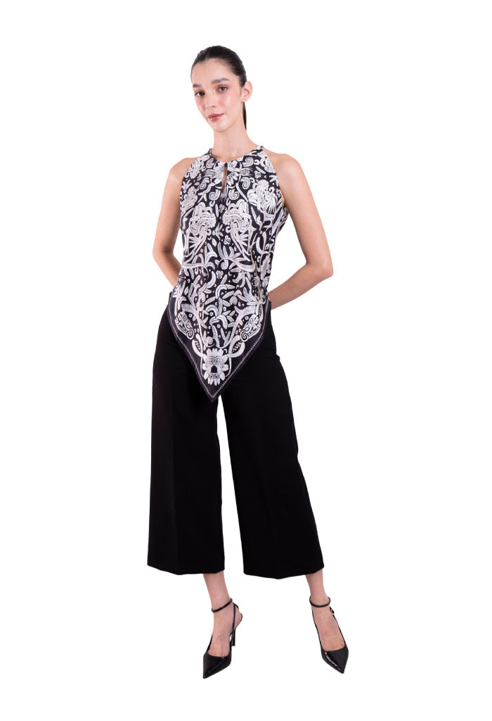 Blusa Cuello Ajustable Quetzalcóatl