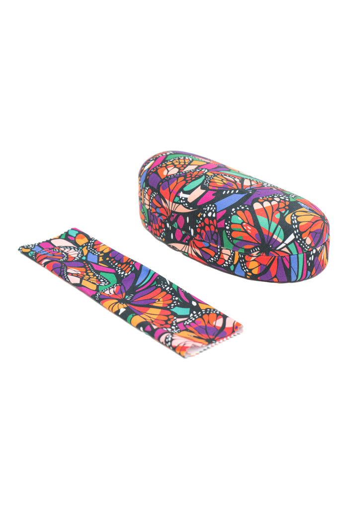 Estuche Lentes Sol Vuelo de Mariposa