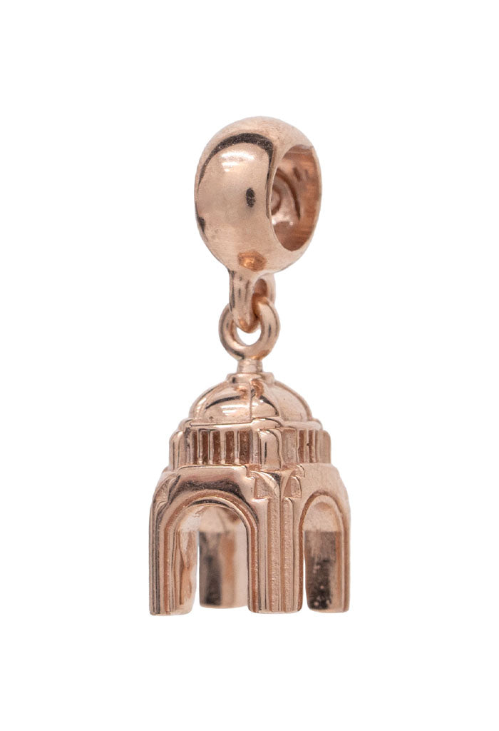 Amuleto para Brazalete Monumento Revolución Baño de Oro