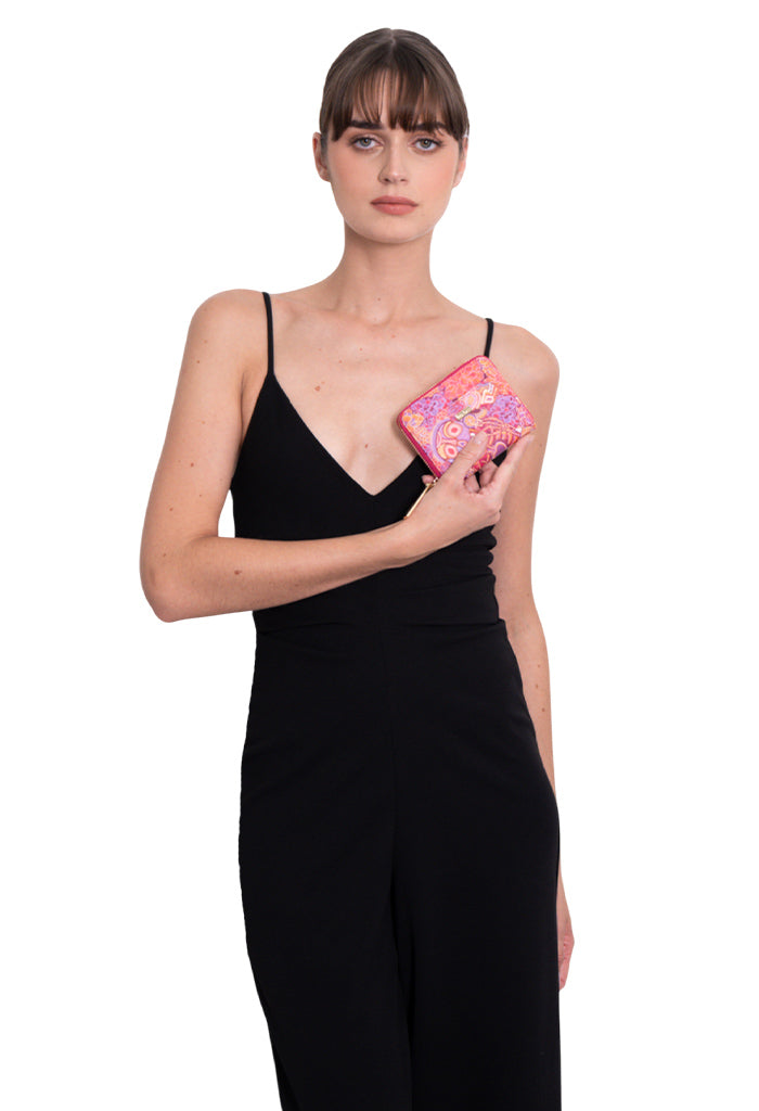 Cartera Chica  Saffiano  Dia de Muertos Catrina