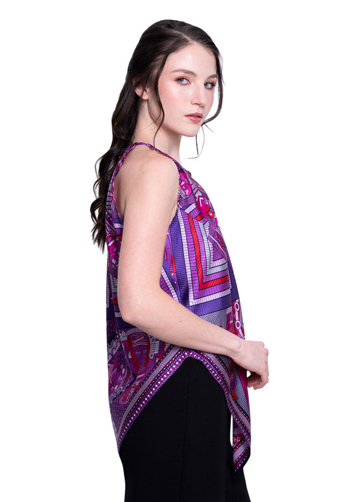 Blusa Cuello Ajustable Caritas Sonrientes Veracruz