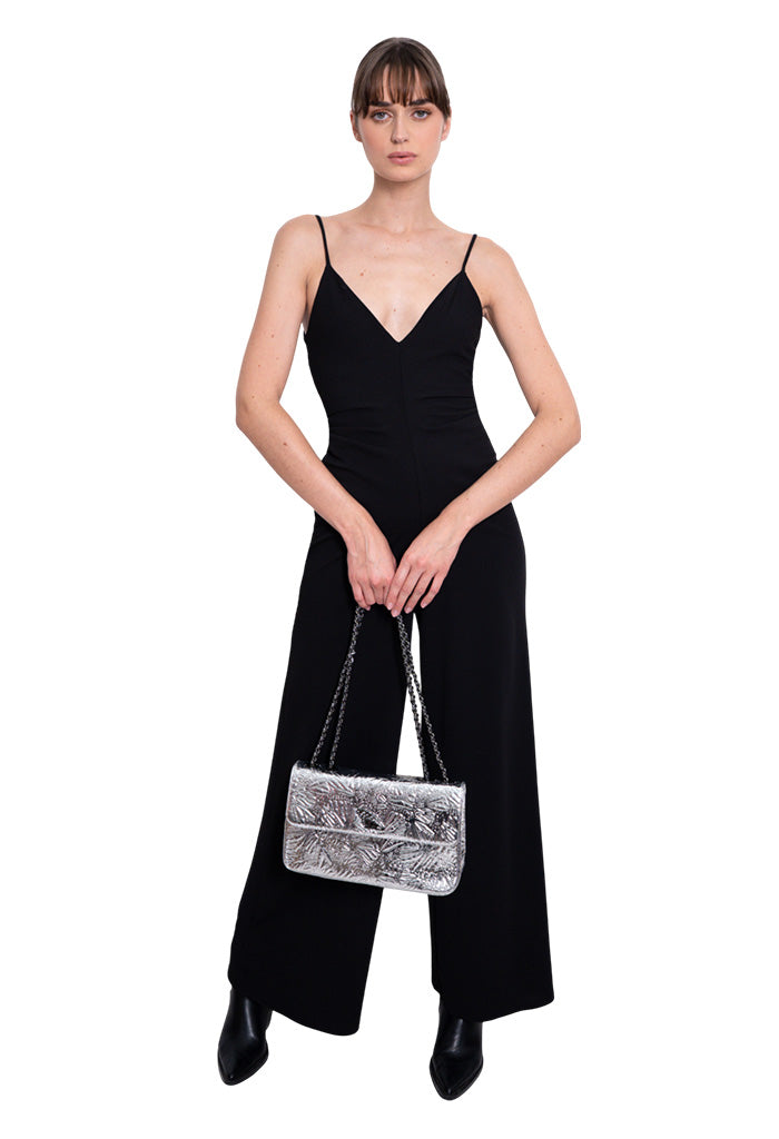 Bolsa Tusbel Piel Grabado Mariposa