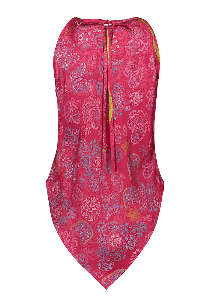 Blusa Cuello Ajustable Papalotl Mariposa