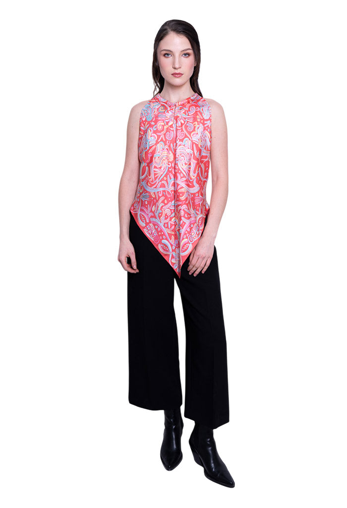 Blusa Cuello Ajustable Quetzalcóatl