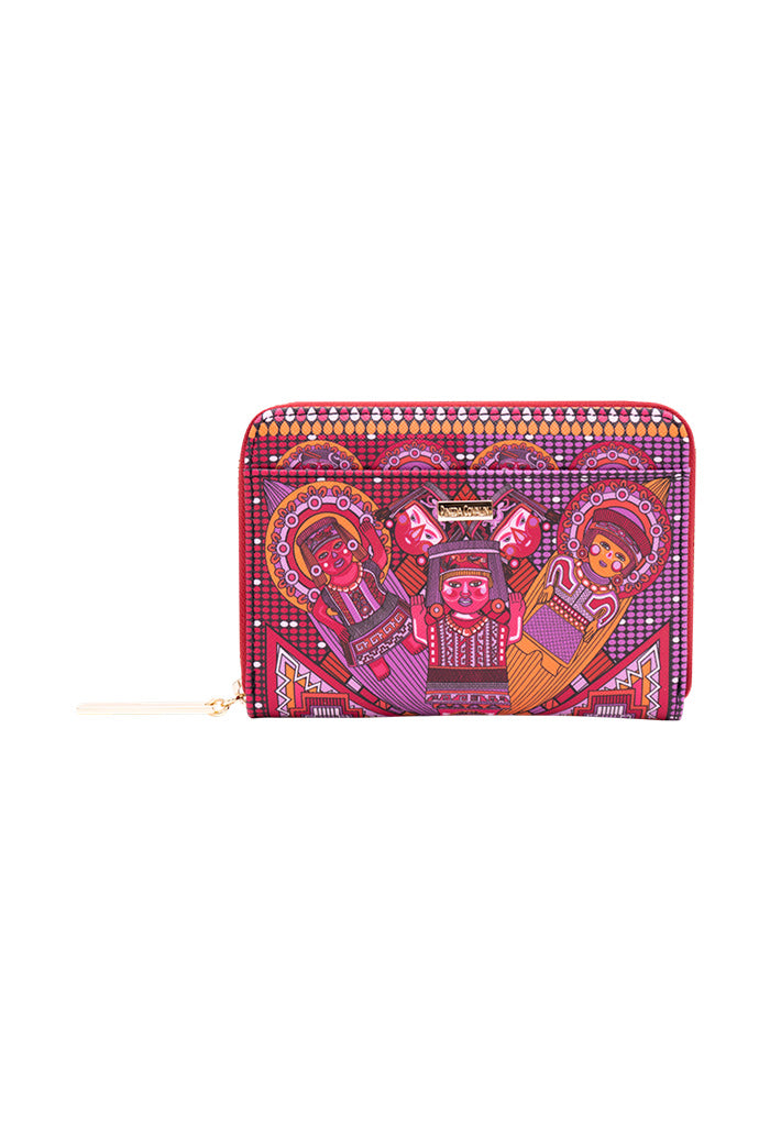 Cartera Mediana Saffiano Caritas Sonrientes Veracruz