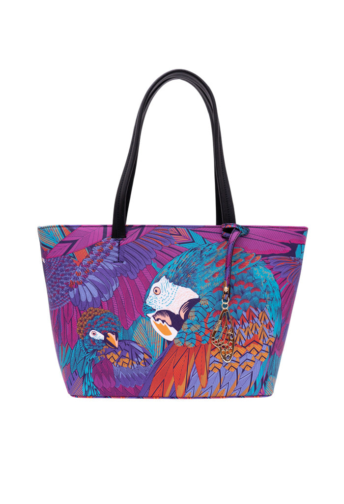 Tote K'iin Saffiano Guacamaya