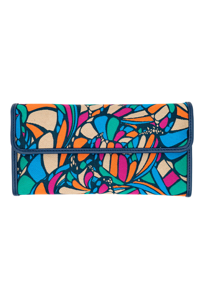 Cartera Bolsillo Jqd Mariposa Abstracta