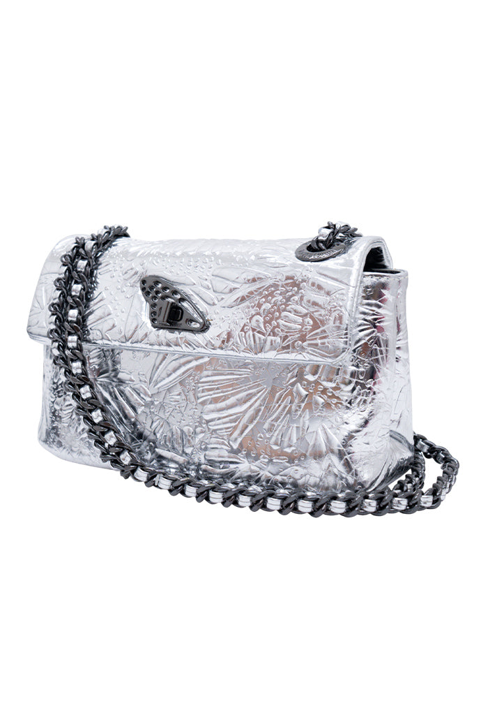 Bolsa Tusbel Piel Mini Grabado Mariposa