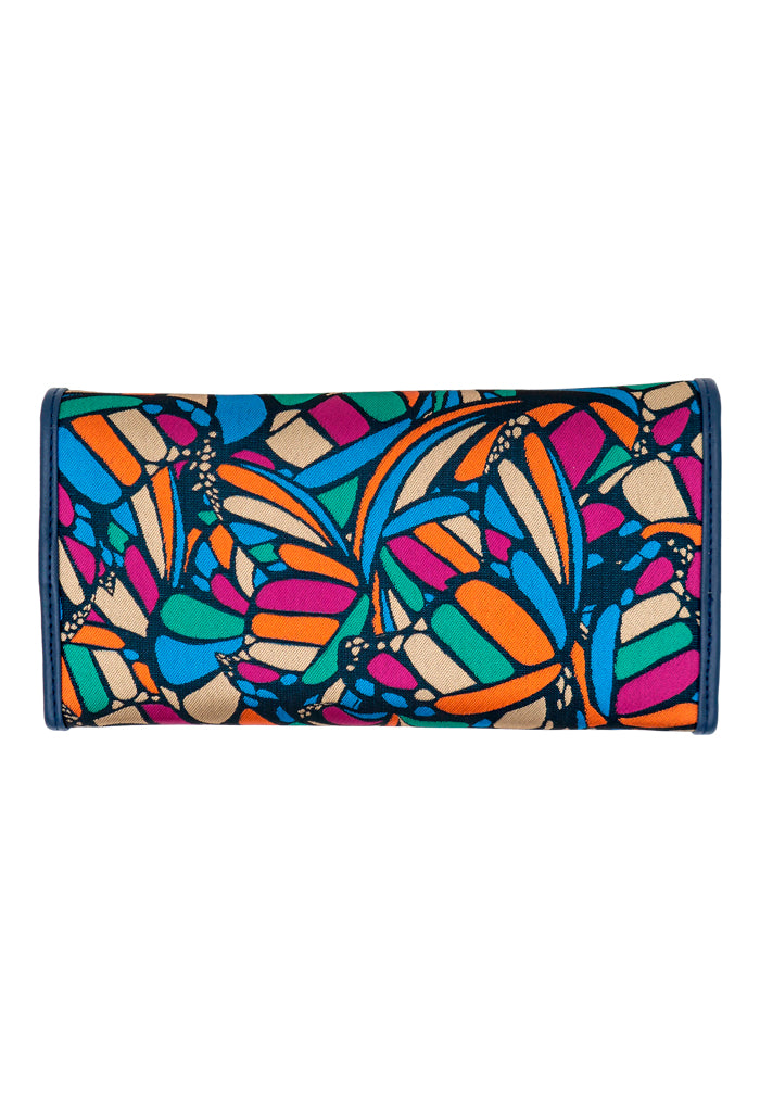 Cartera Bolsillo Jqd Mariposa Abstracta