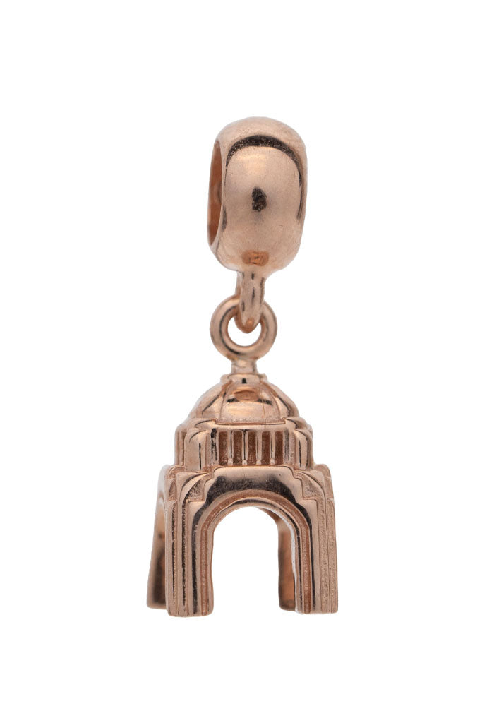 Amuleto para Brazalete Monumento Revolución Baño de Oro