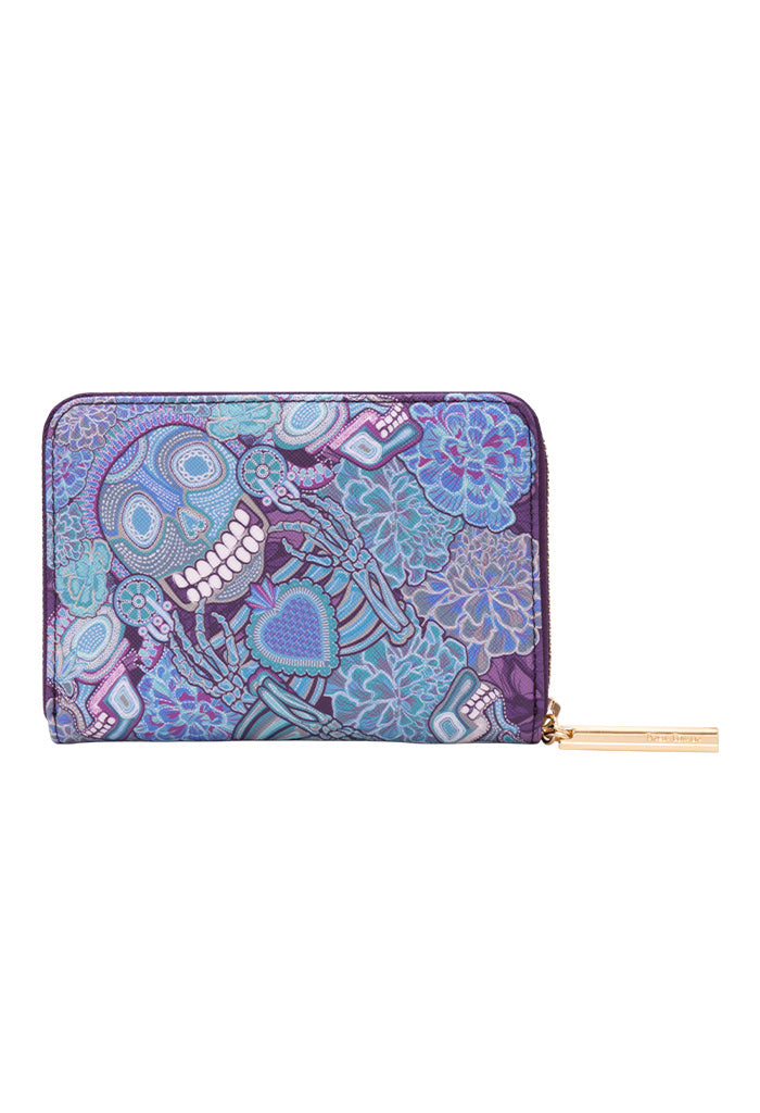 Cartera Mediana Saffiano Día de Muertos Catrina