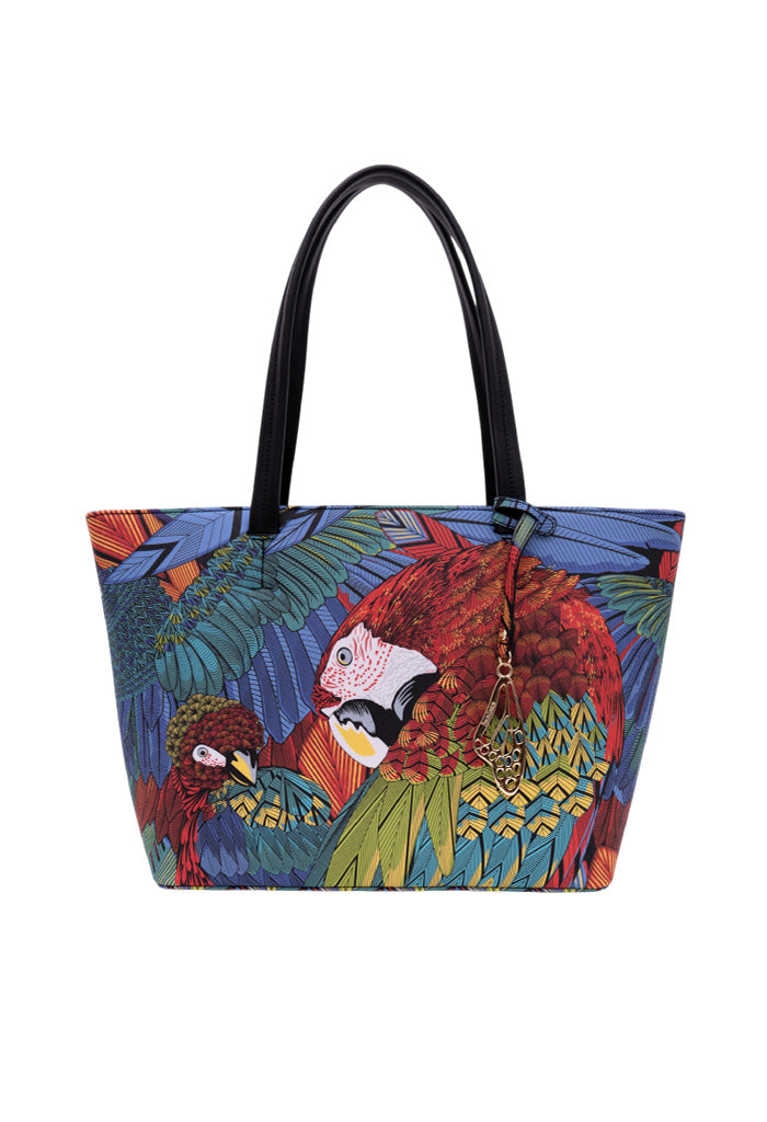 Tote K'iin Saffiano Guacamaya