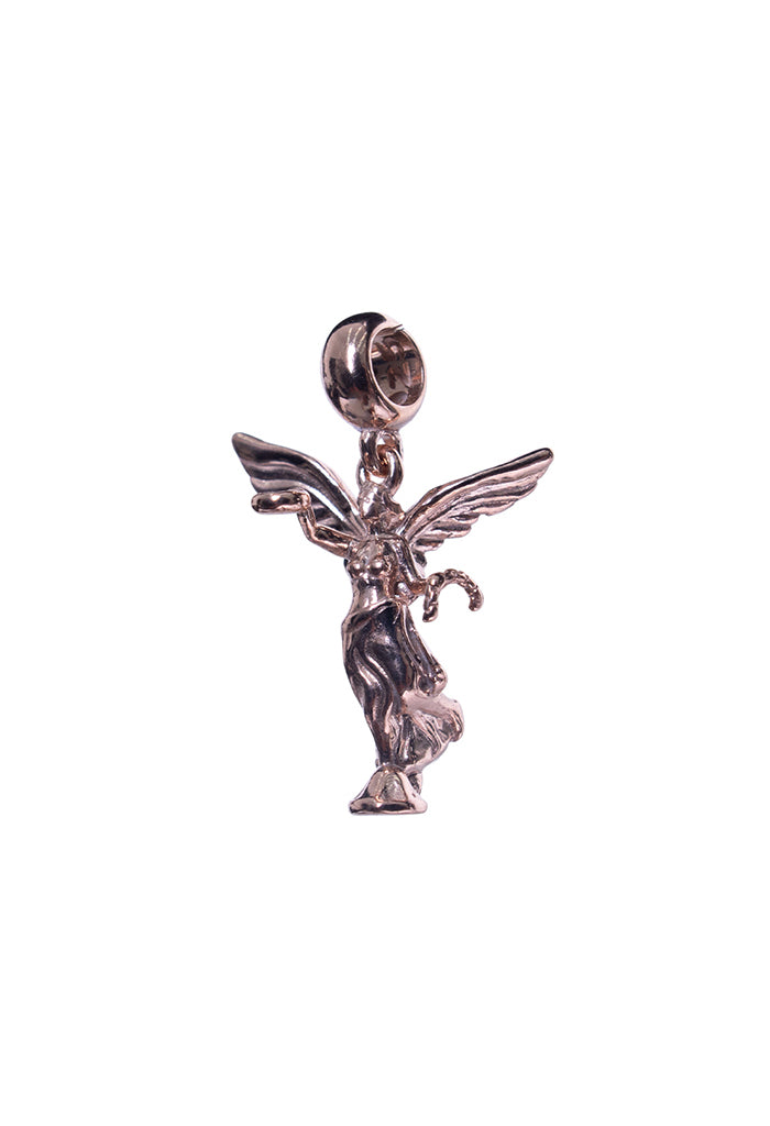 Amuleto para Brazalete Angel independencia Baño de Oro