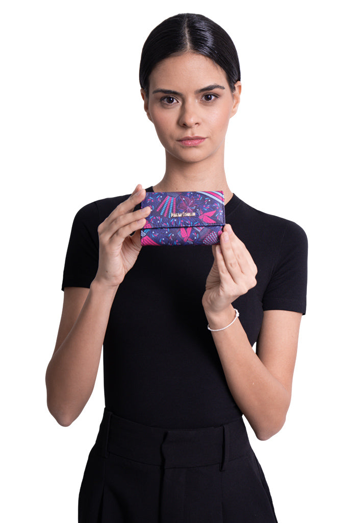 Cartera Mini Tuulis Saffiano Colibrí