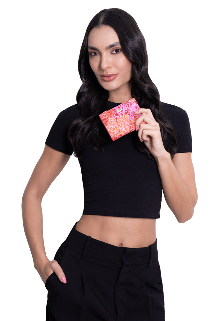 Cartera Chica Yemal Saffiano Cempasuchil