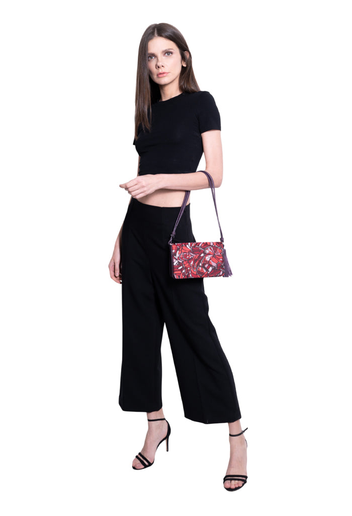 Bolsa Crossbody Cha Vuelo Mariposa