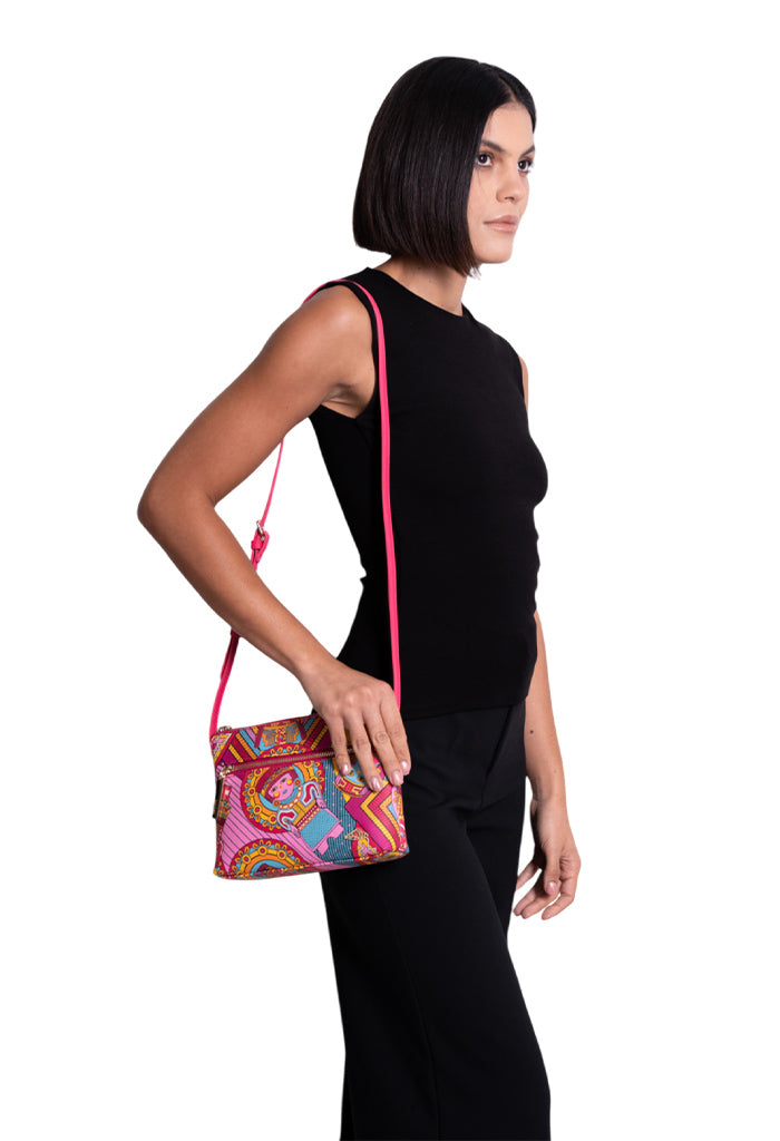 Bolsa Yaakun Saffiano Caritas Sonrientes Veracruz