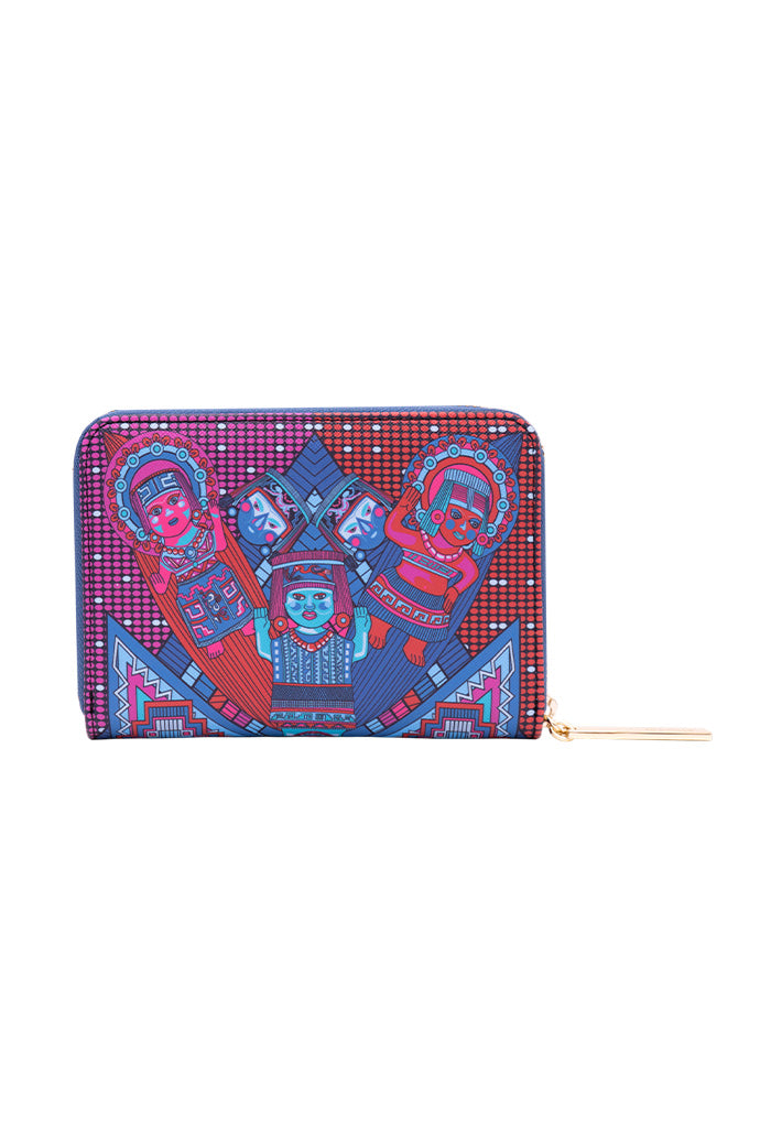 Cartera Mediana Saffiano Caritas Sonrientes Veracruz