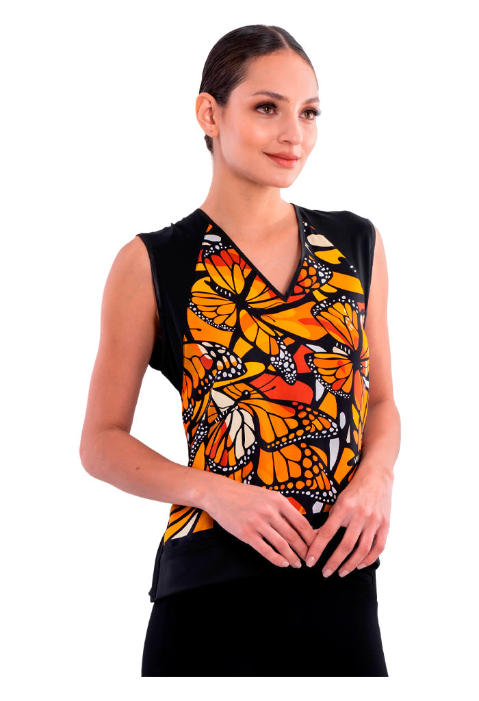 Blusa Caudal Vuelo de Mariposa