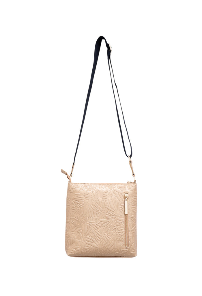 Messenger Bag Xíimbal Saff Grabado Mariposa
