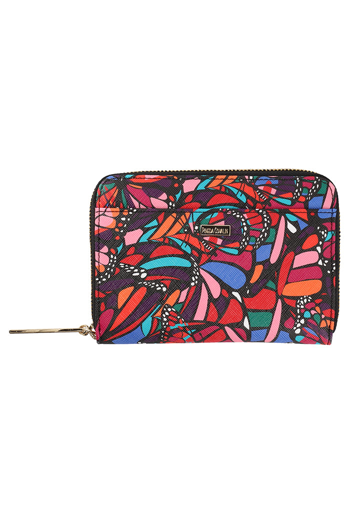 Cartera Mediana Saffiano Vuelo de Mariposa