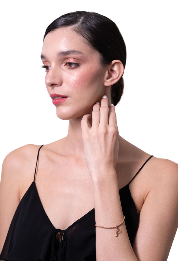 Amuleto para Brazalete Diana Cazadora Baño de Oro