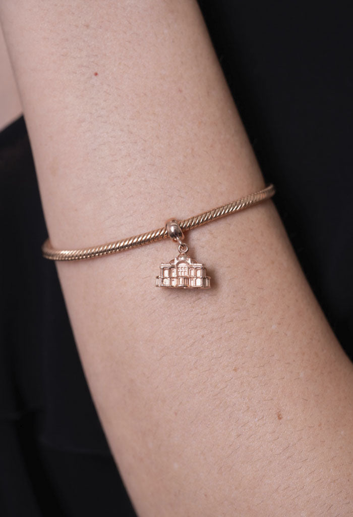 Amuleto para Brazalete Bellas Artes Baño de Oro