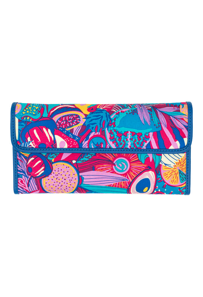 Cartera Bolsillo Seda Fruta Mexicana