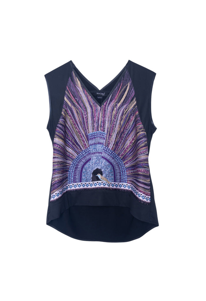 Blusa Caudal Arte Plumaria