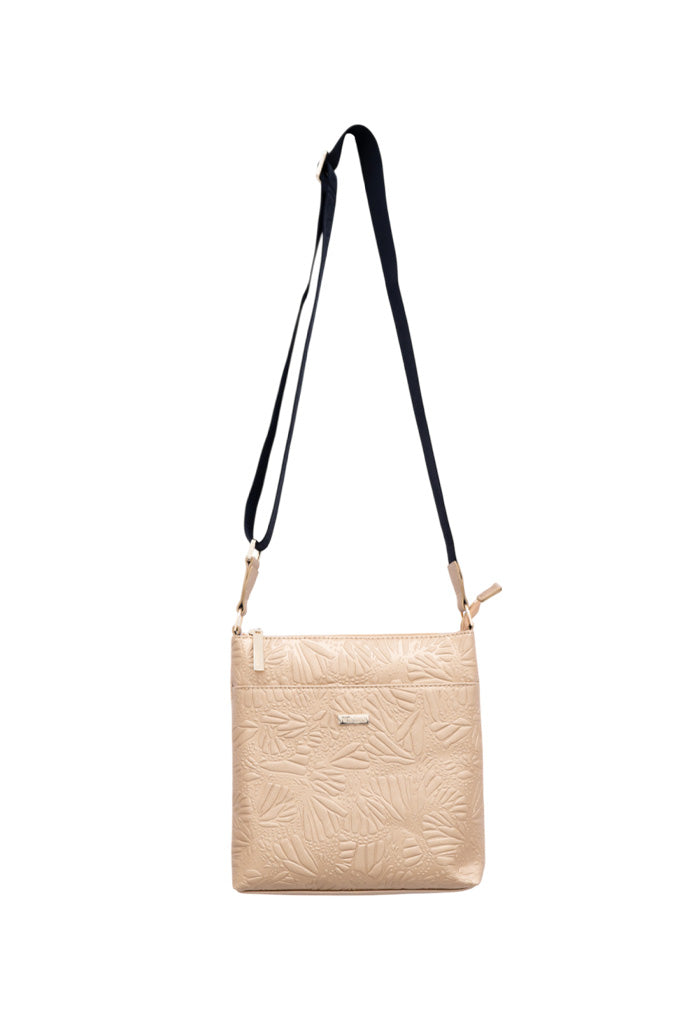 Messenger Bag Xíimbal Saff Grabado Mariposa
