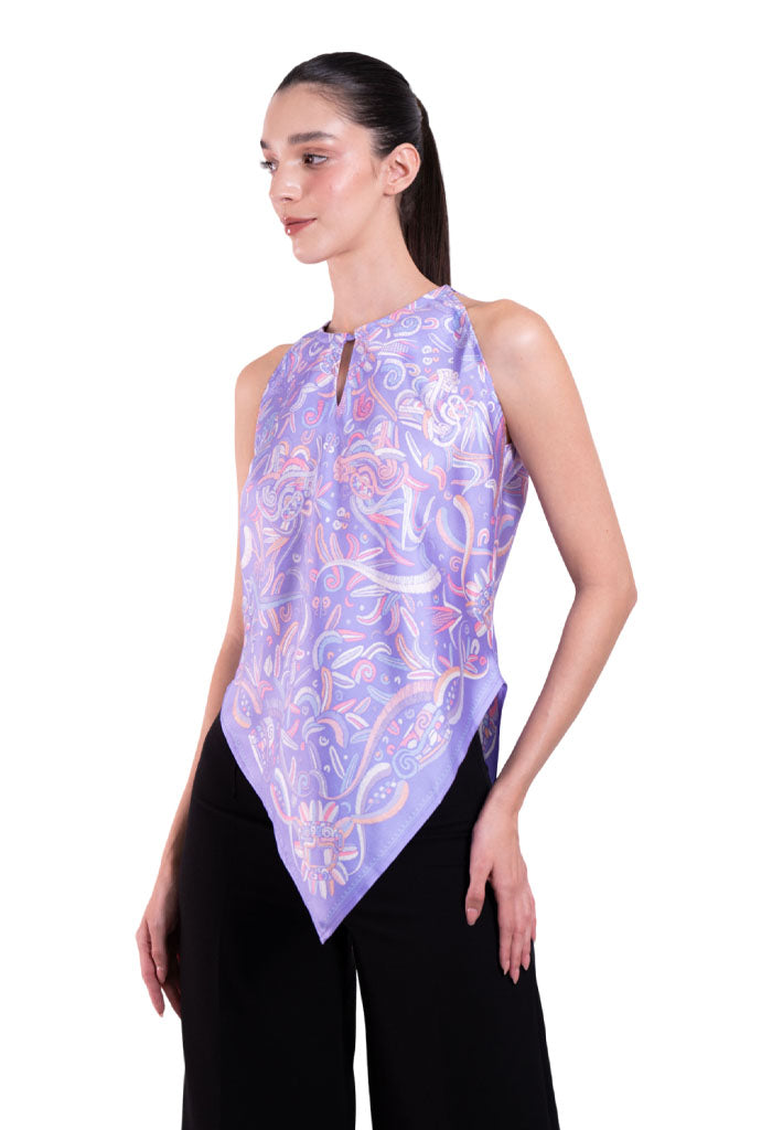 Blusa Cuello Ajustable Quetzalcóatl